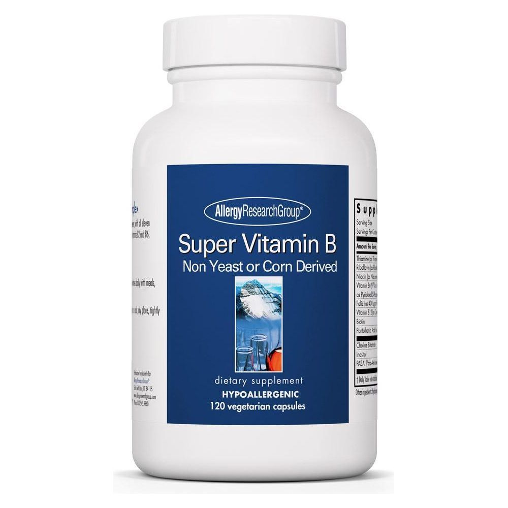 Allergy Research Super Vitamin B Complex 120Caps
