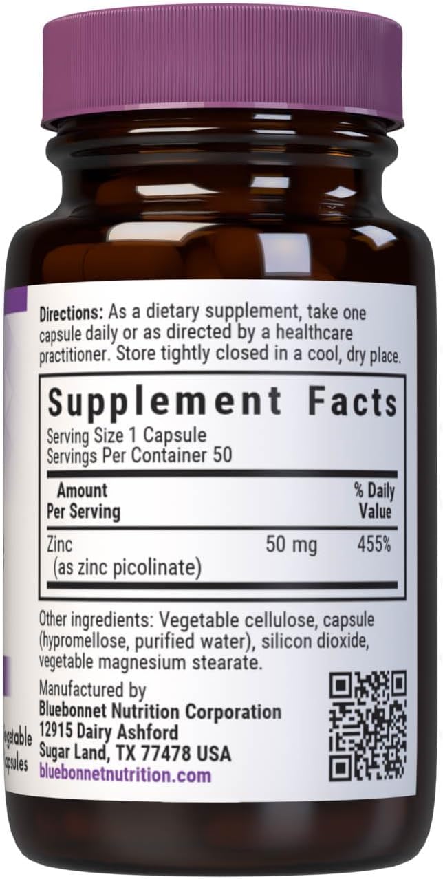 BlueBonnet ZINC PICOL 50MG 50S