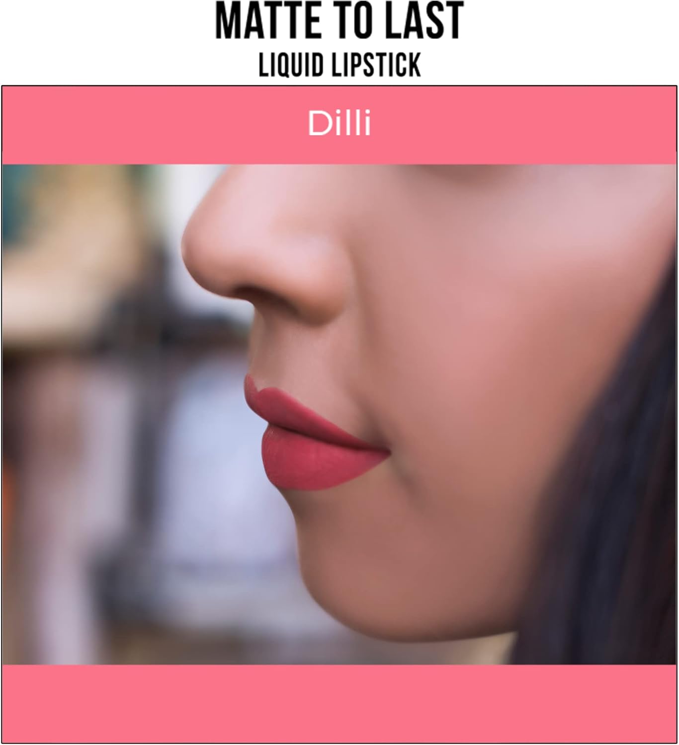 Nykaa Matte To Last ! Liquid Lipstick Dilli 07