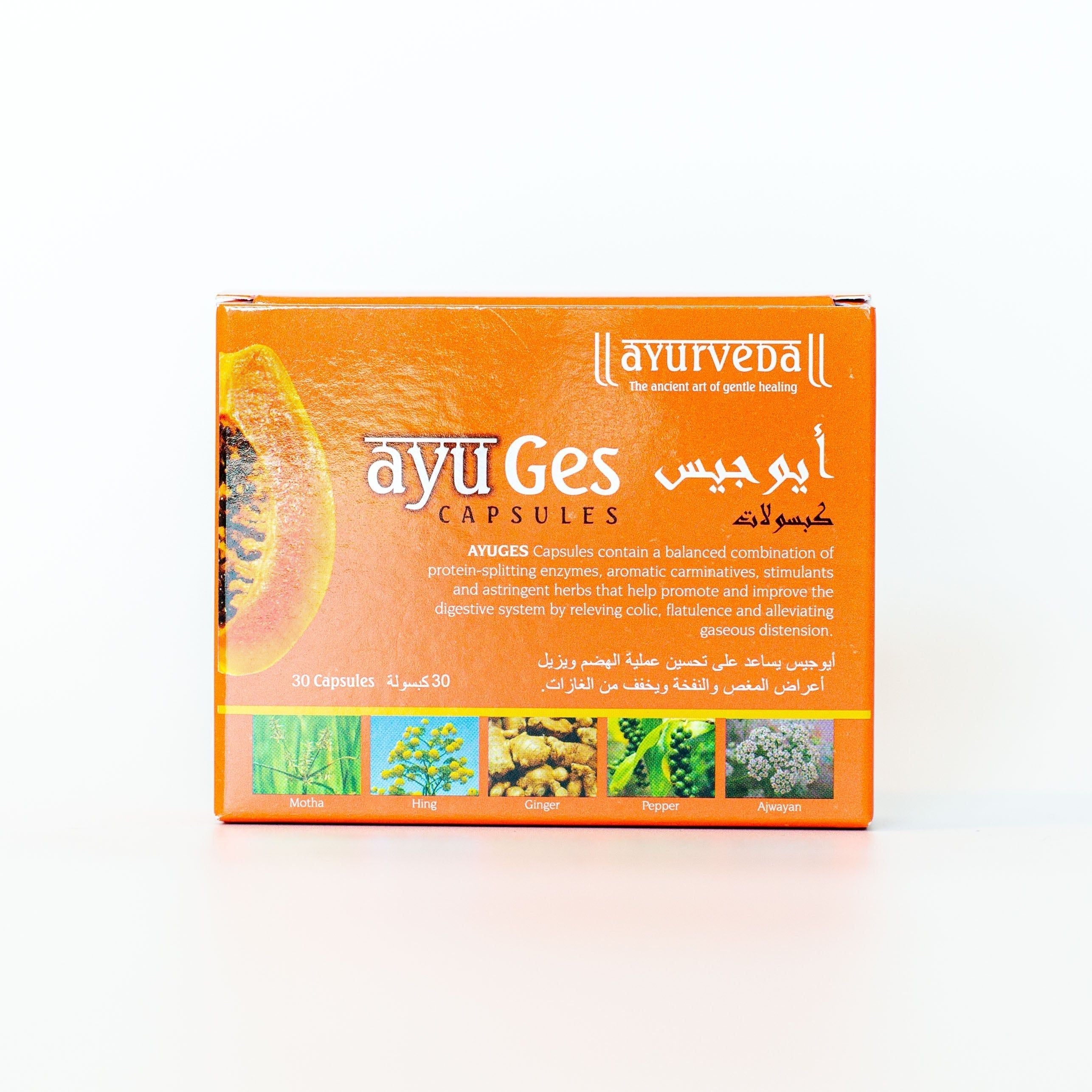 Ayuges Capsules 30's, Digestive Health