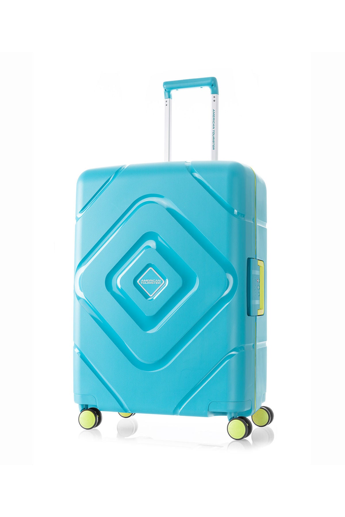 American Tourister Trigard Hard Luggage Trolley Bag, Scuba Blue