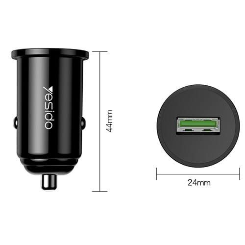 YESIDO QC CAR ADAPTER Y38
