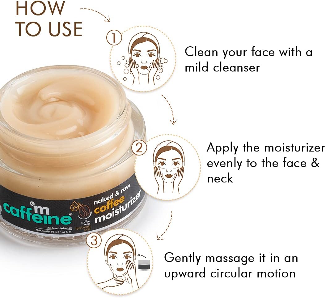 mCaffeine Naked & Raw Coffee Face Moisturizer