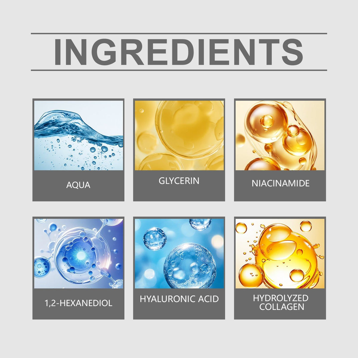 Collagen Mask for Facial Care, Hydrating, Anti-Aging, Skin Nourishment ,4 pieces