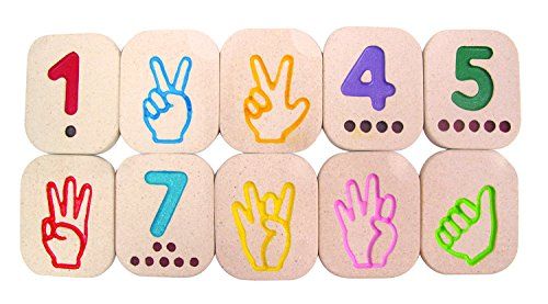 PlanToys Hand Sign Numbers 1 to 10