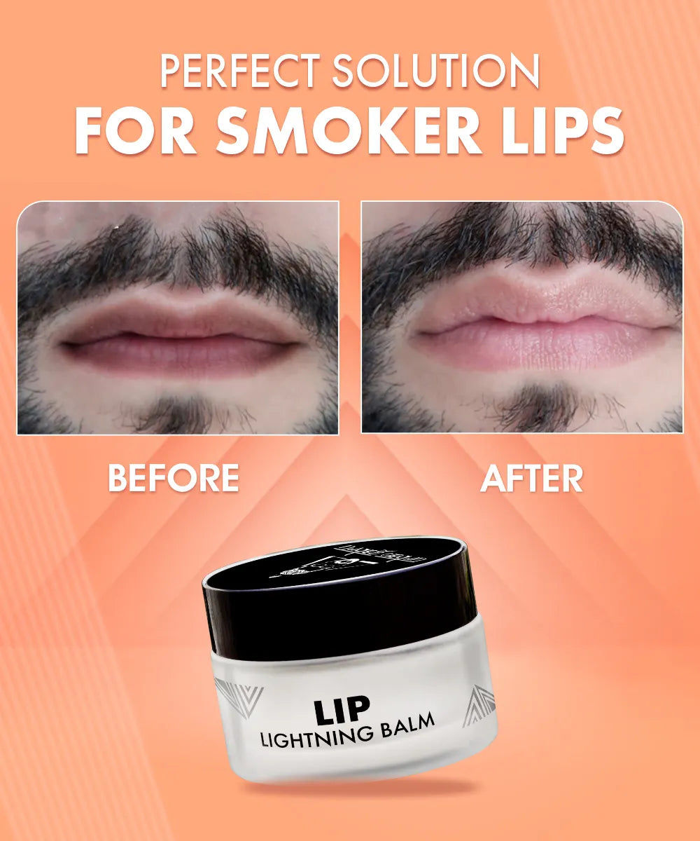 Urban Gabru Lip Balm For Lightening & Brightening Dark Lips with shea butter, beeswax & vitamin-E 20G