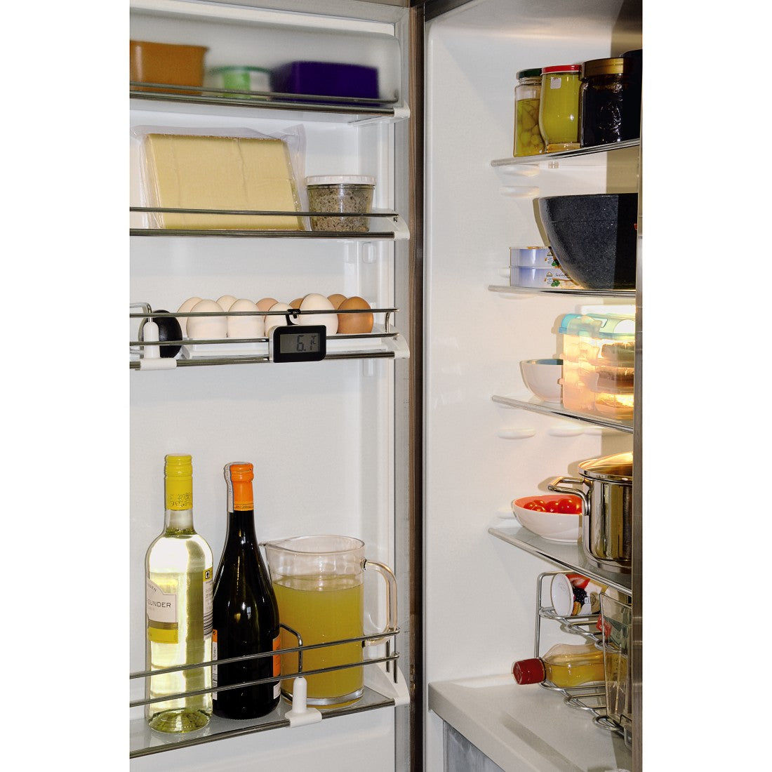 XAVAX 111357 Digital Refrigerator/Freezer Thermometer