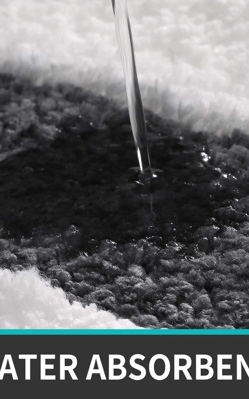 AIESY® Beautiful Luxury Rectangle Quick Dry Bath Mat