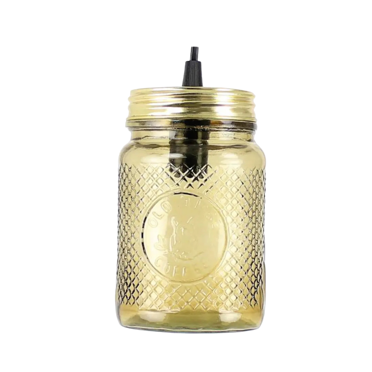 Lamp Glass Amber