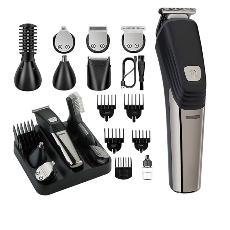 6-in-1 Rechargeable Hair Clipper Kit