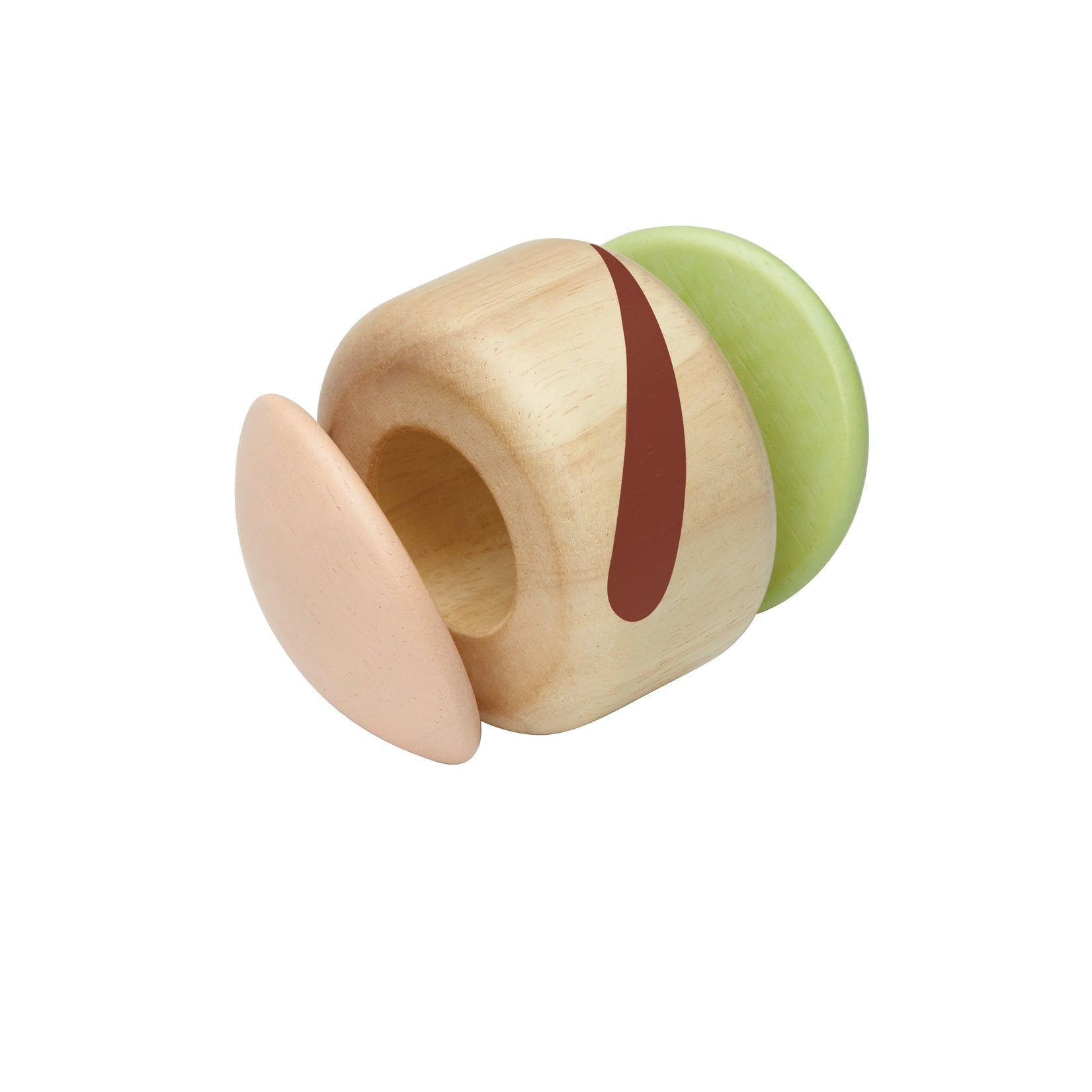 PlanToys Clapping Roller — Modern Rustic | Wooden Baby Toy