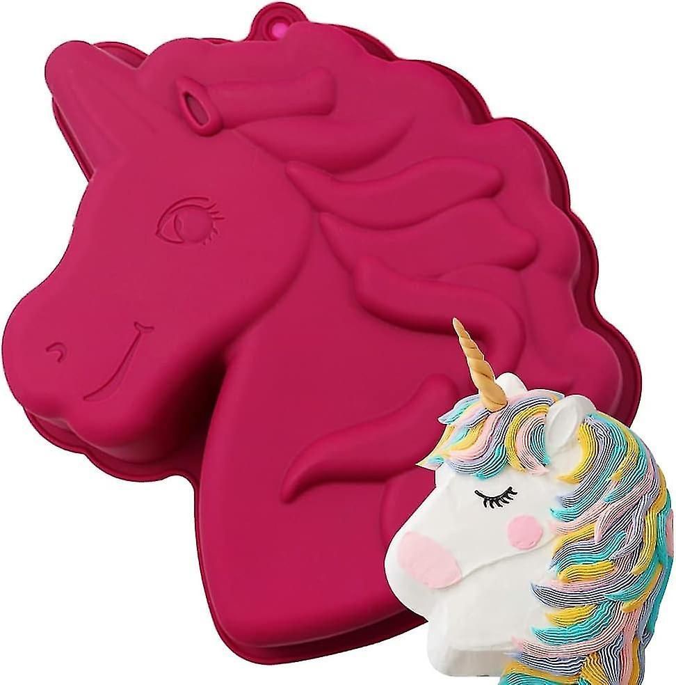 Silicone Unicorn Cake Mould For Baking Chocolate And Soap