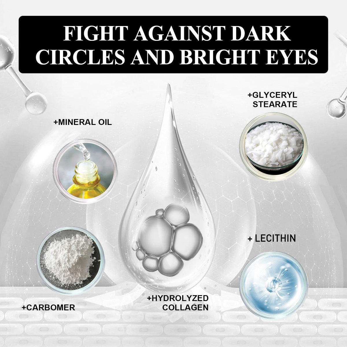 Ultimate Eye Lift and Moisturize Cream, Reduce Wrinkles, Dark Circles, Puffiness ,30ml