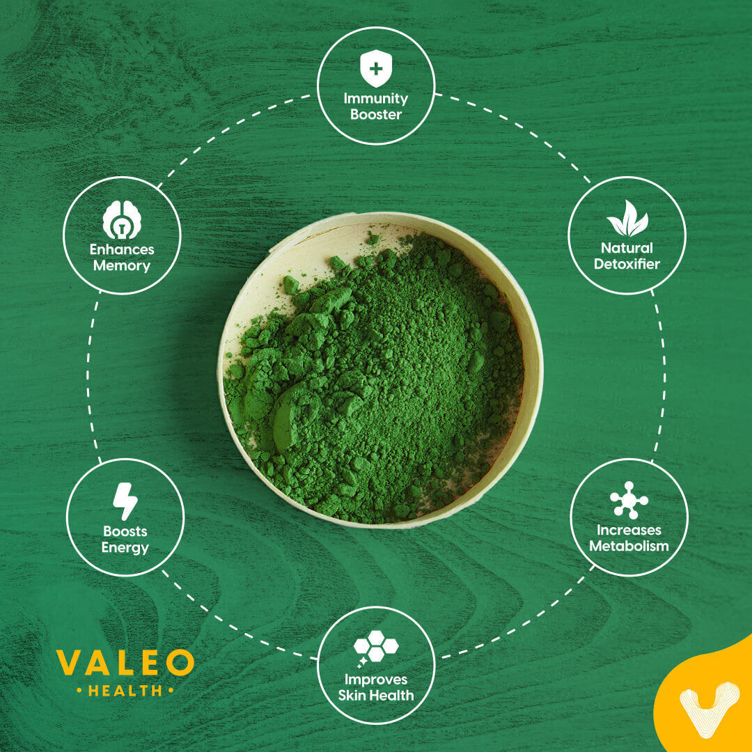 Valeo Berberine+ 90 Capsules & Valeo Japanese Matcha Green Tea 20 Effervescent Tablets