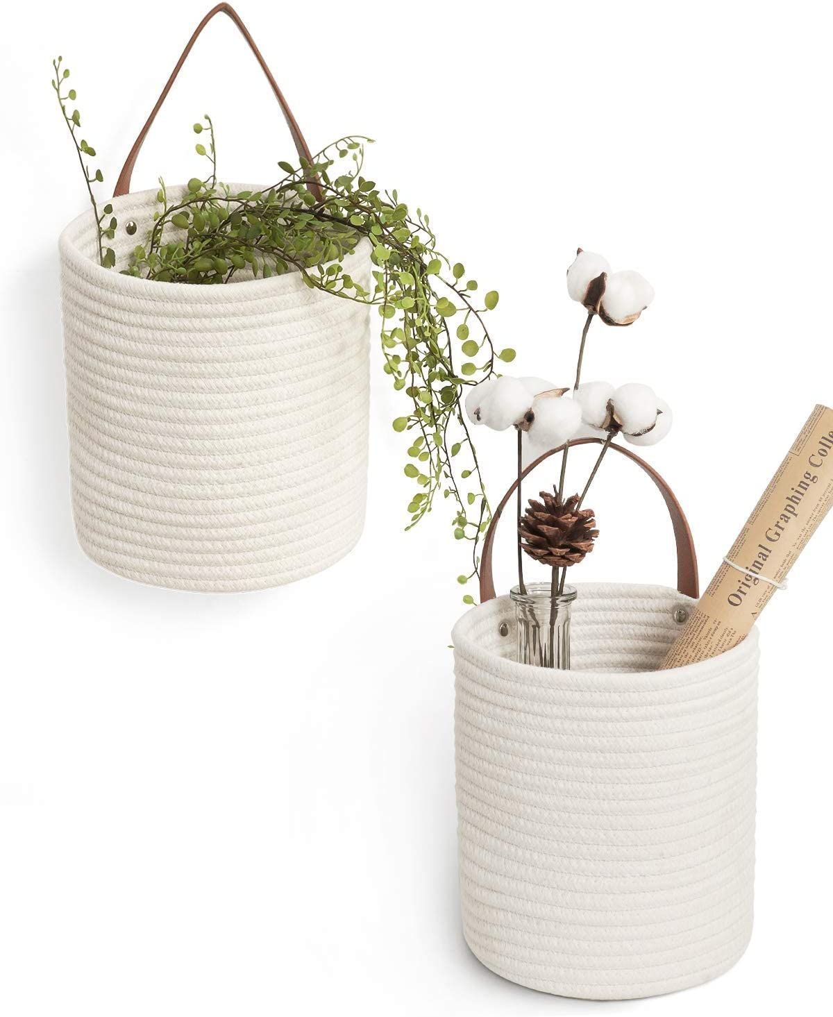 AIESY® Handcrafted Decorative Rope Plant Hanging Basket
