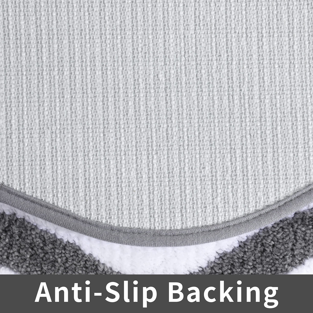 AIESY® Extra Thick Linen Anti-Slip Soft Bath MatsPremium Long Microfiber Bathroom Runner Rug | Luxury Shaggy Floor Mat with Ultra-Absorbent Pile and Non-Slip TPR Backing