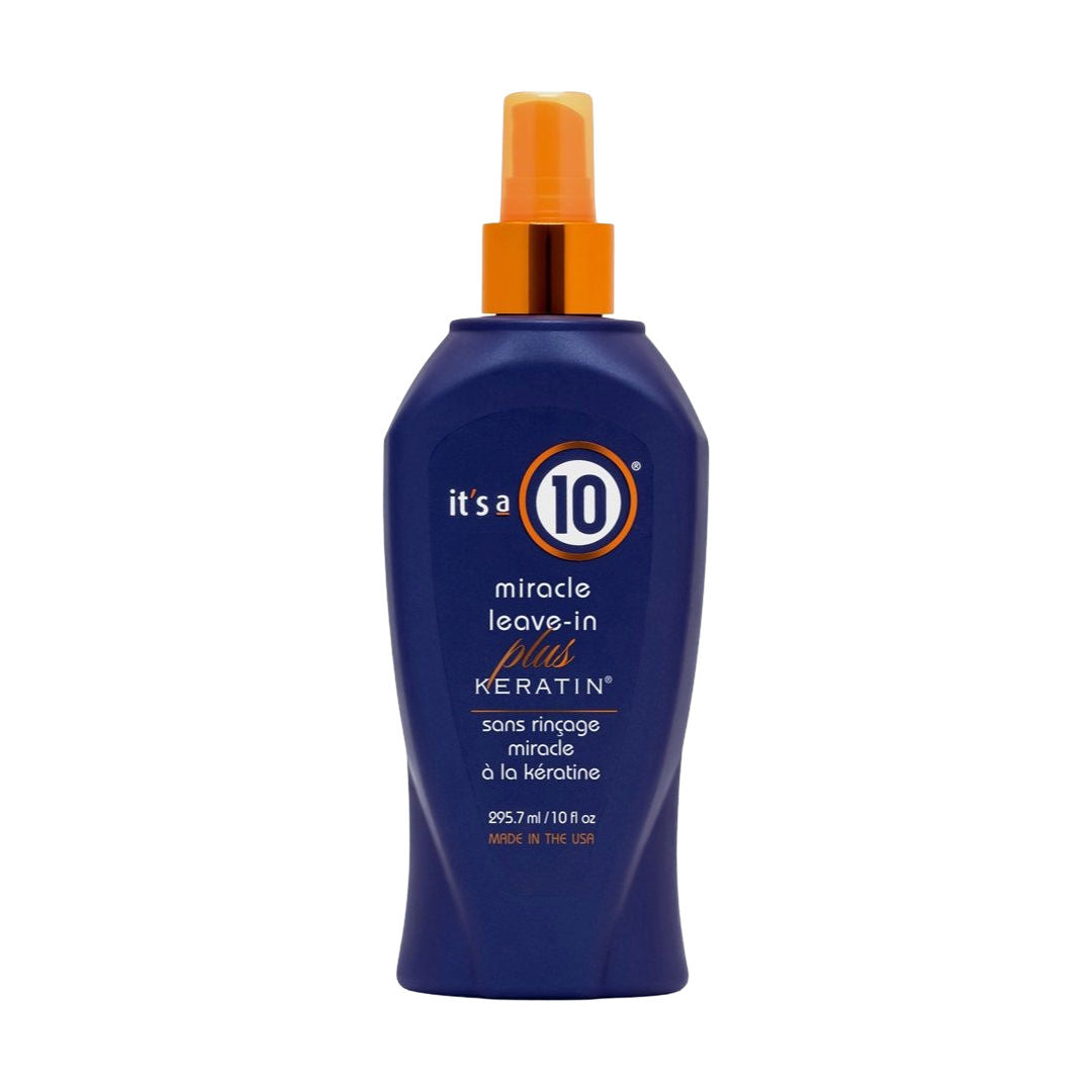 It's a 10 Miracle Leave-In Keratin Plus Haircare