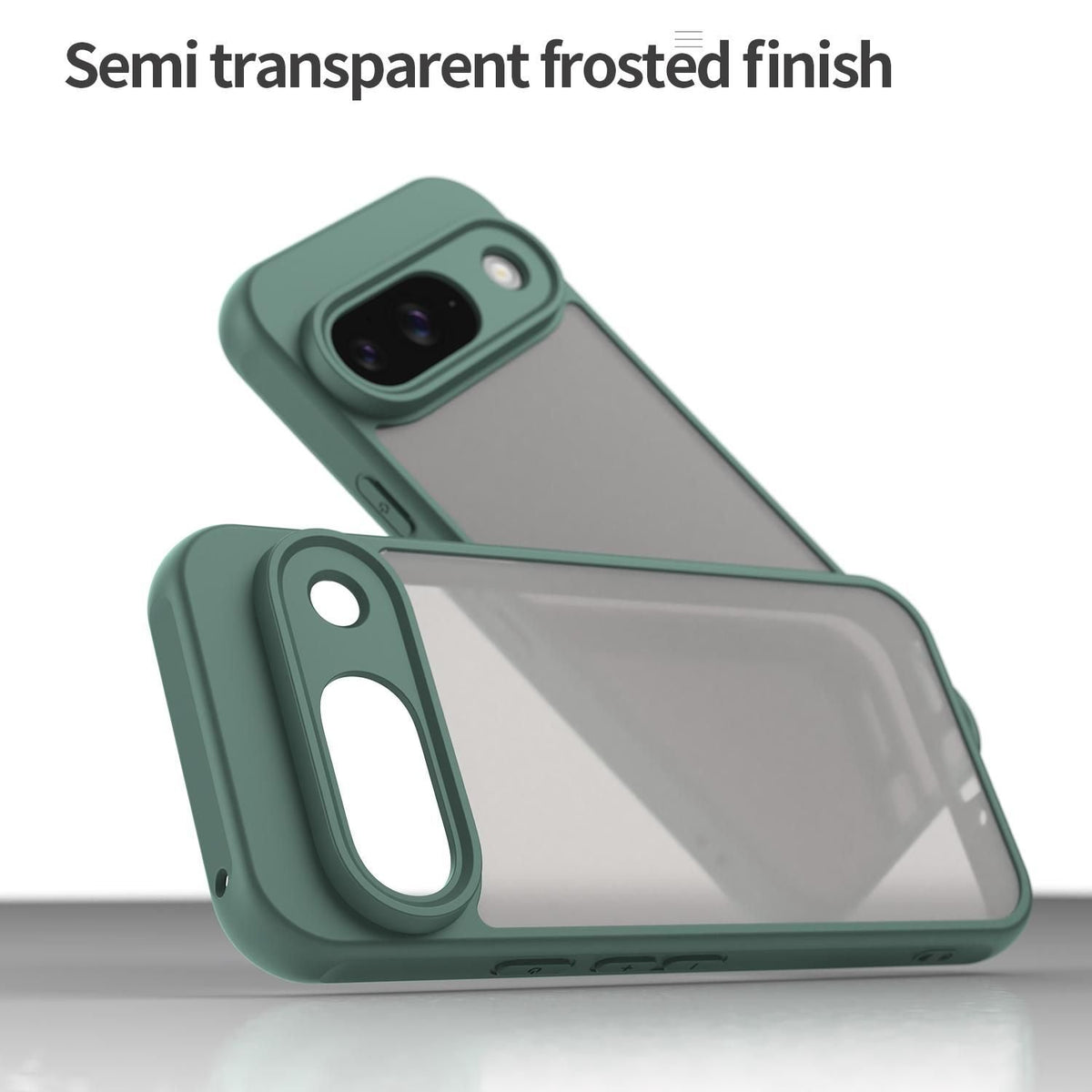TPU Hybrid PC Frosted Phone Case For Google Pixel 9