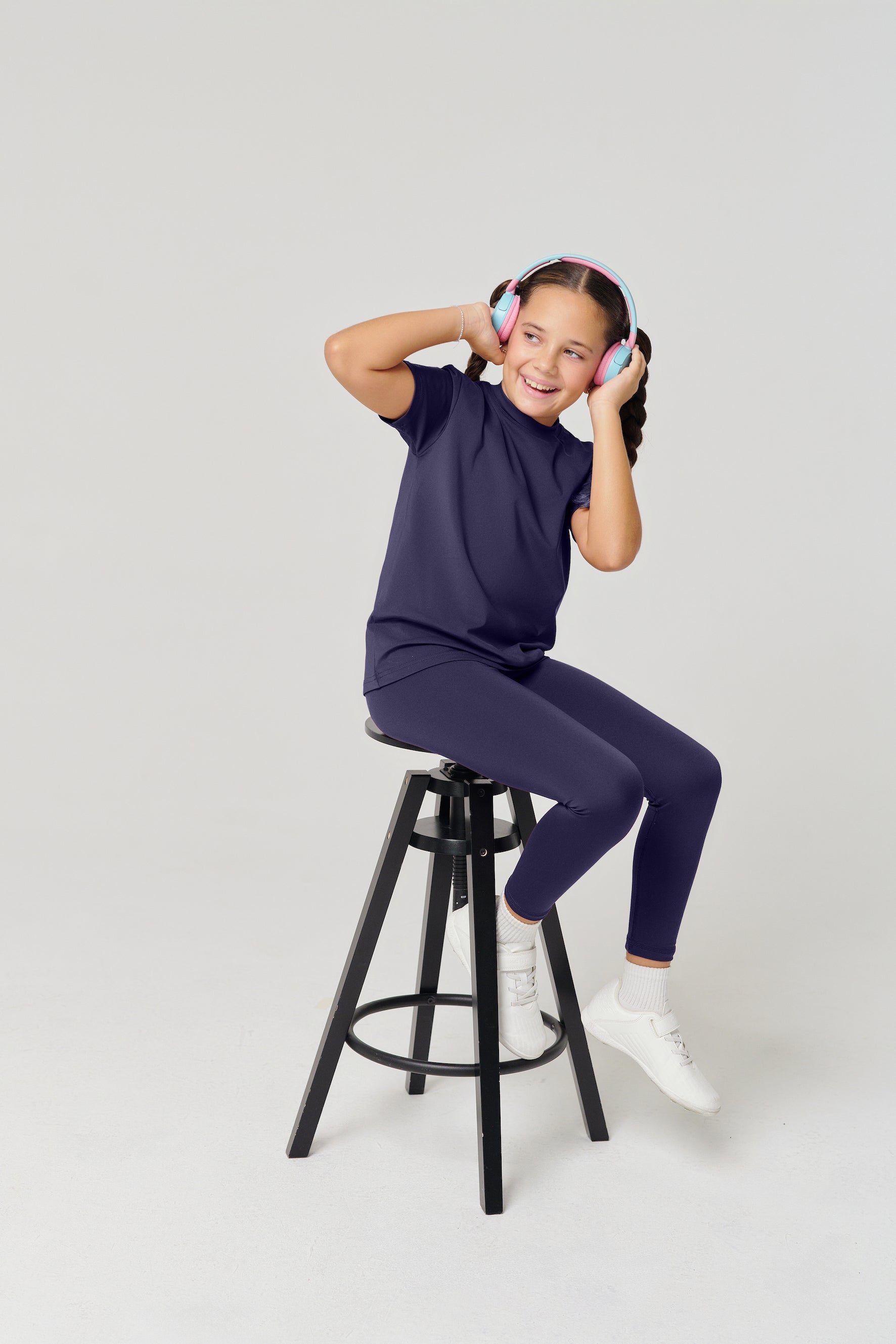 MULU Classic Kids Leggings - Navy