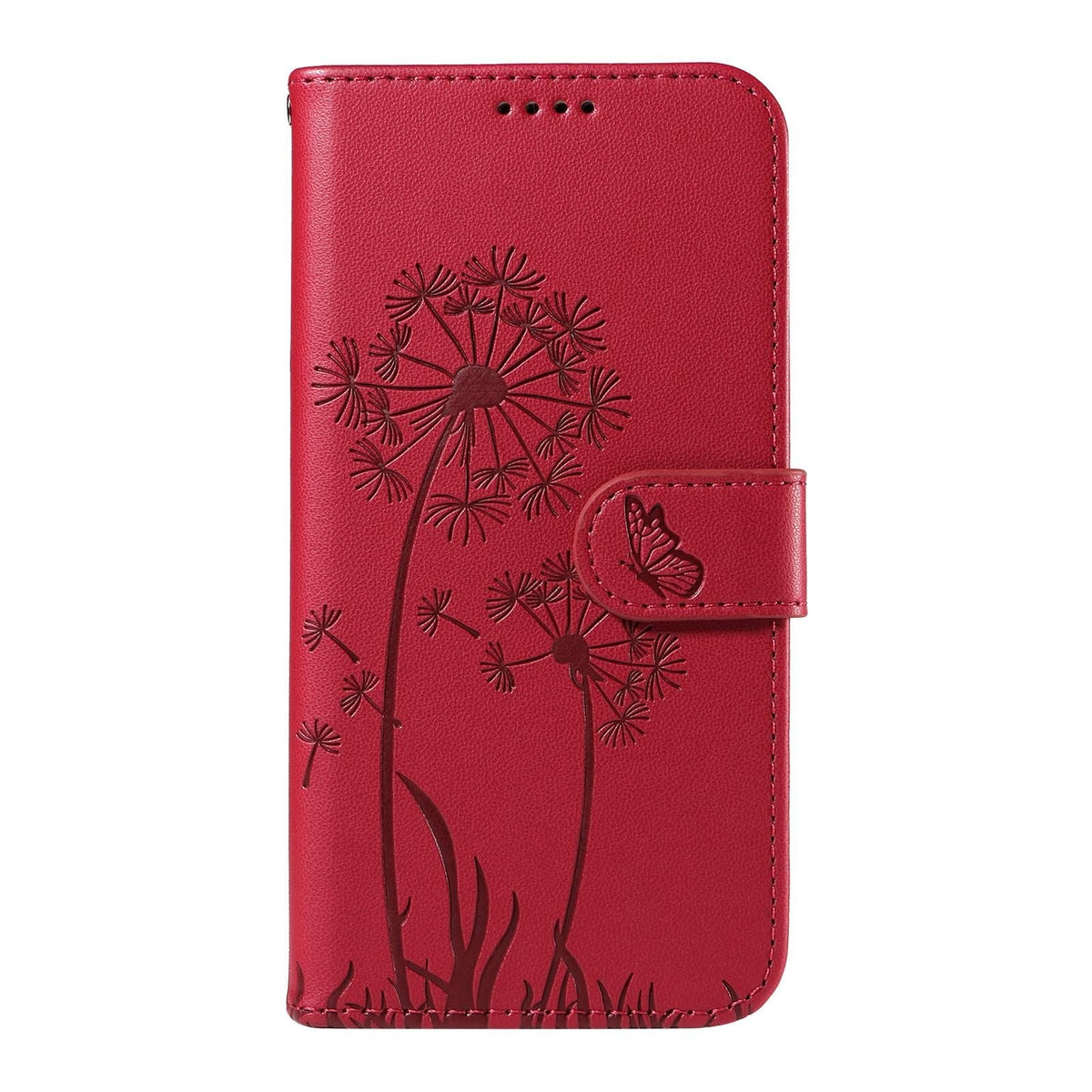 Dandelion Embossed Leather Case For OnePlus 13