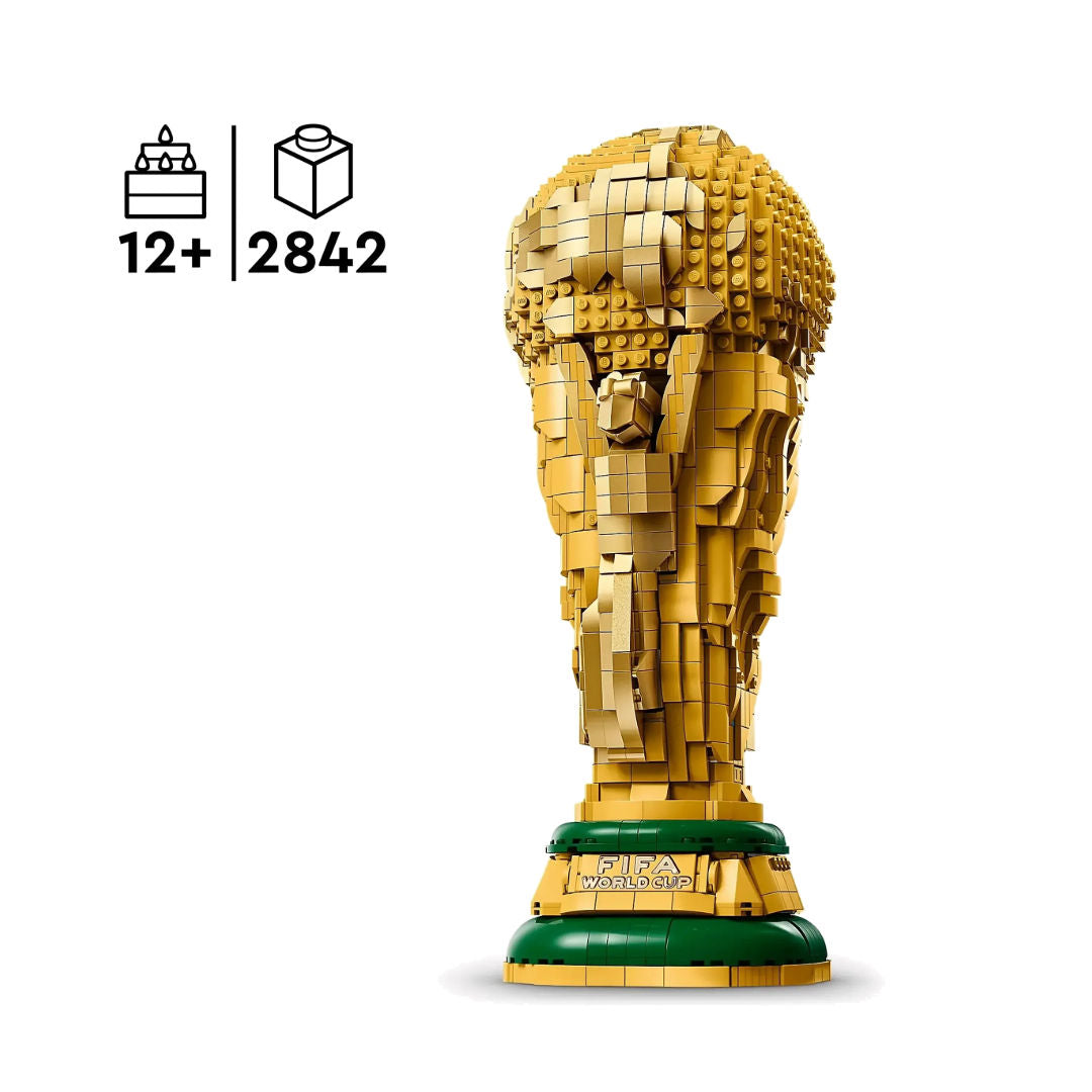 LEGO Editions FIFA World Cup Official Trophy 43020 Building Toy Set, 2842 Pieces, For Age 12+ Years