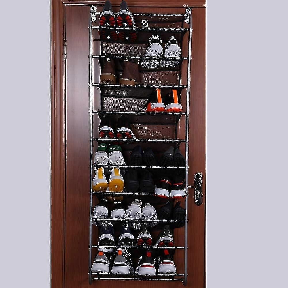 Hanging Shoe Rack For 36 Pairs Foldable Metal Organizer