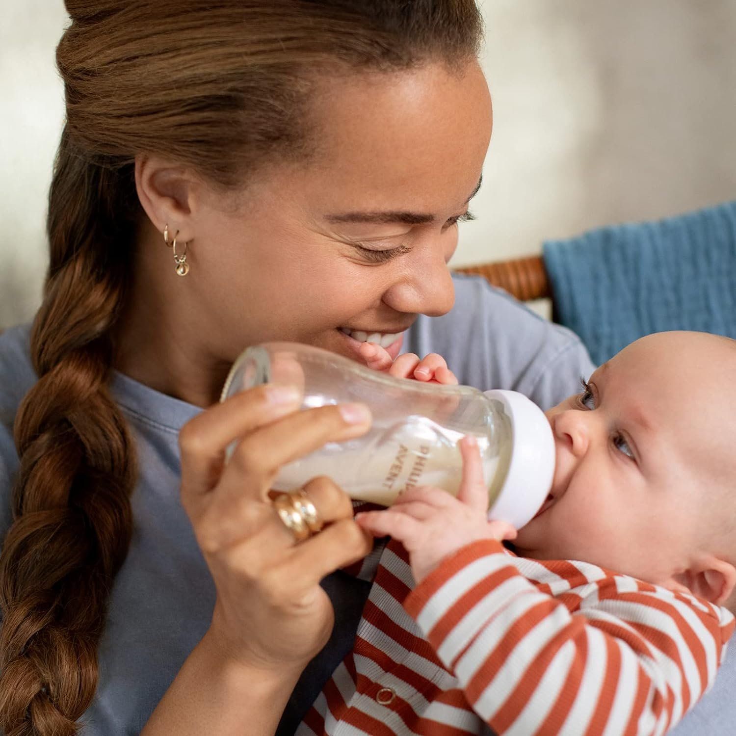 Philips Avent Natural Response Glass Baby Bottle - 240ml