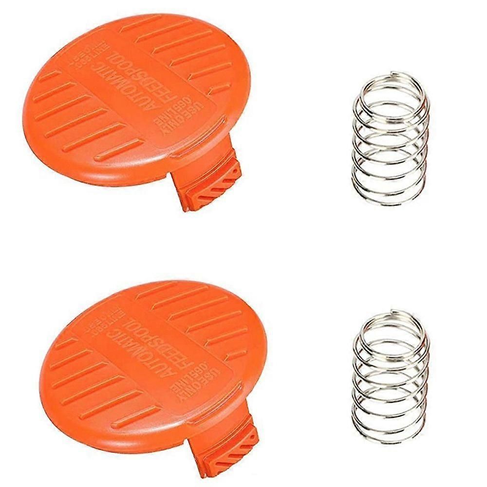 RC-100-P Spool Cap Covers and Spring Compatible with BLACK+DECKER