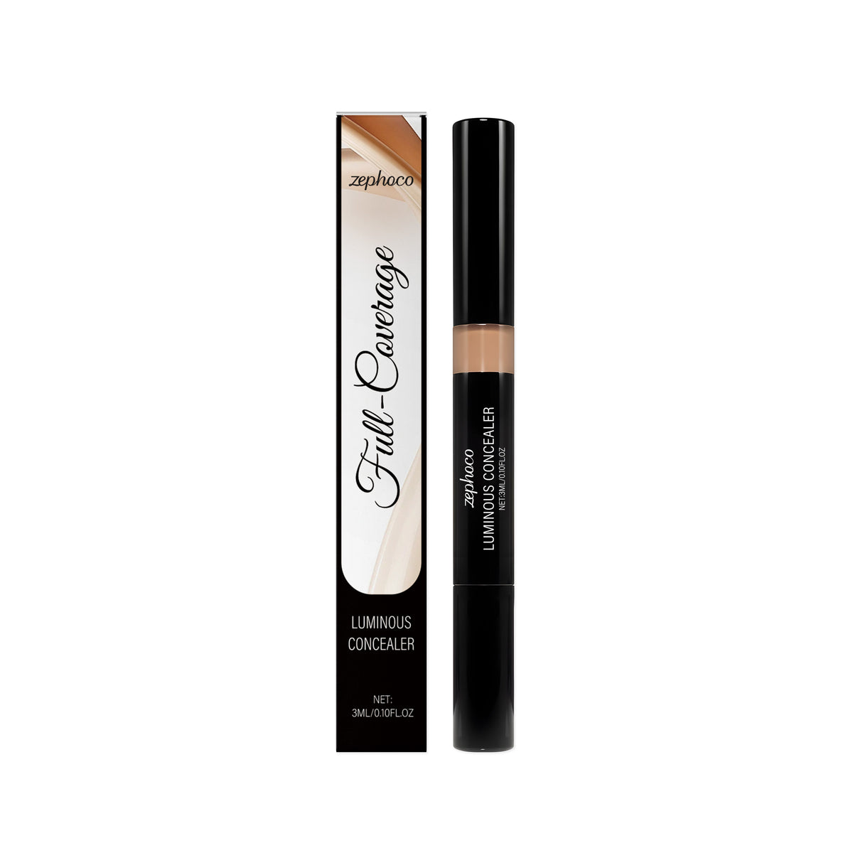 Clear Concealer, Hydrating Face Makeup, Flawless Natural Cover, Long-lasting ,3ml