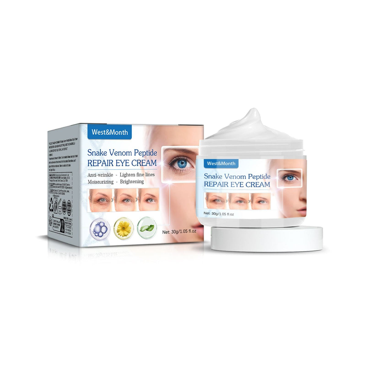 Snake Peptide Eye Cream Anti-Wrinkle Moisturizer 30g