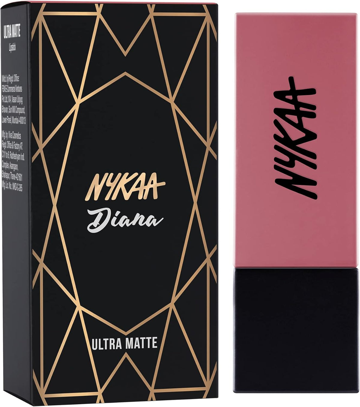 Nykaa Ultra Matte Lipstick Diana 06