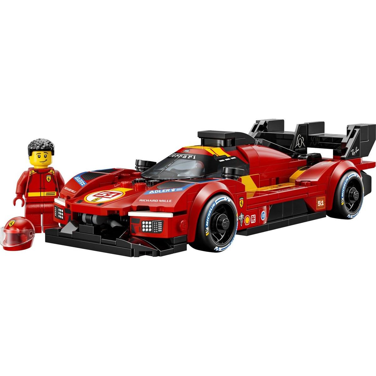 LEGO Speed Champions Ferrari 499P Building Set, 329 Pieces, For Age 9+ Years