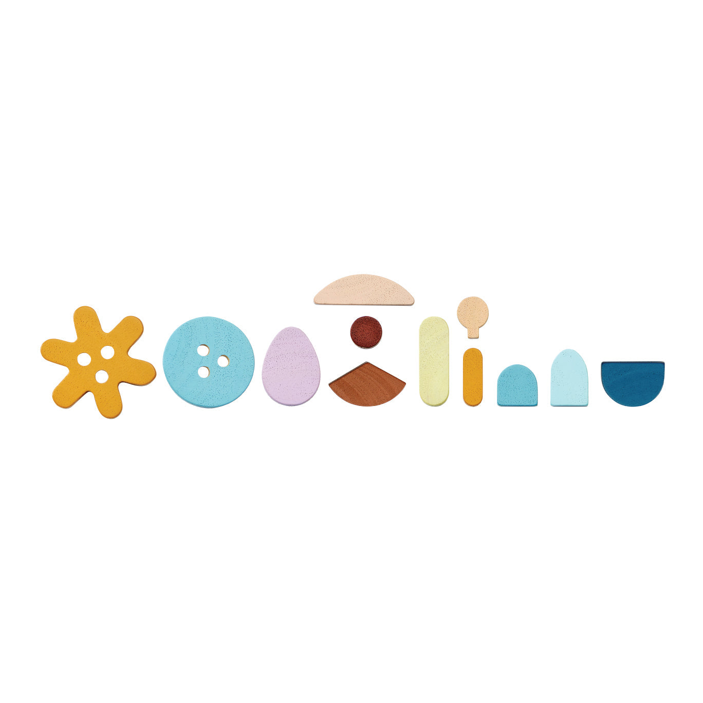 PlanToys Mandala — Wooden Pattern Building Set