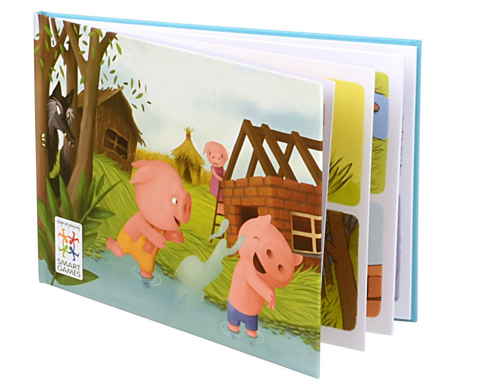Smart Games Three Little Piggies — Preschool Puzzle Game
