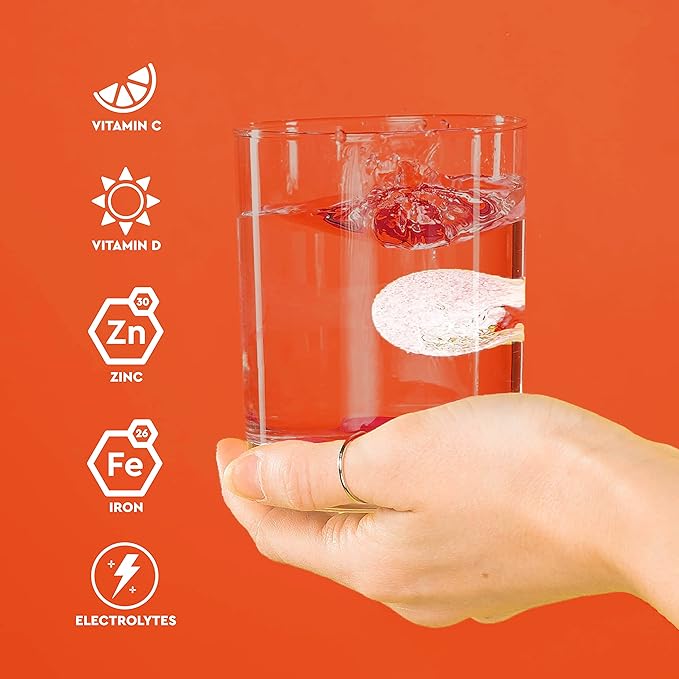 O.R.S Immune Hydration Tablets - Orange, 1 Tube