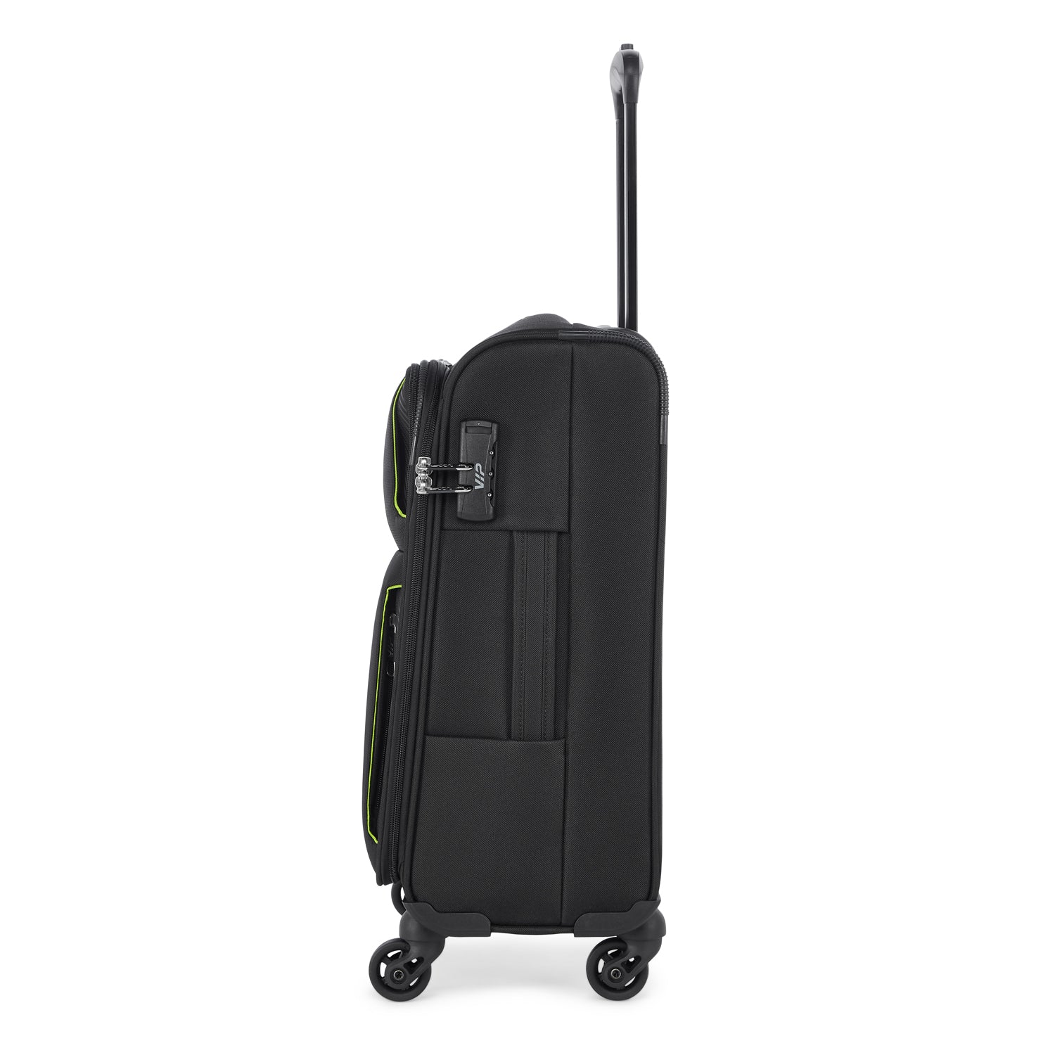 VIP CANADA 4 Wheels Soft Trolley Expandable 3 Pc Set 54cm , 69cm , 79cm