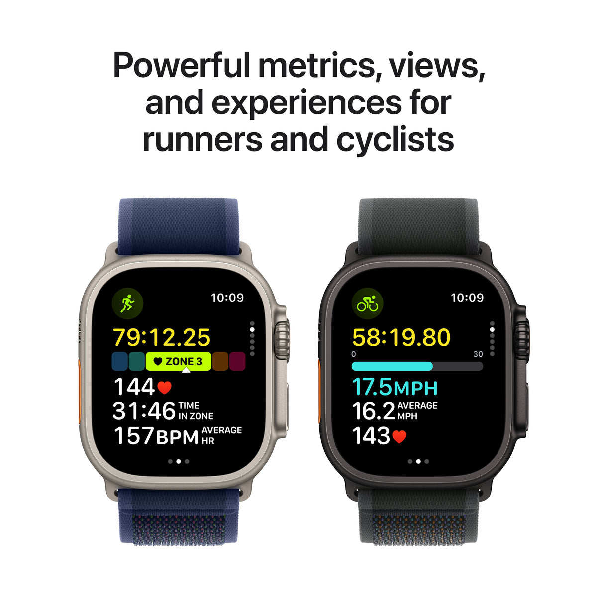 Apple Watch Ultra 2 GPS + Cellular, 49mm Black Titanium Case with Trail Loop M/L, MX4V3