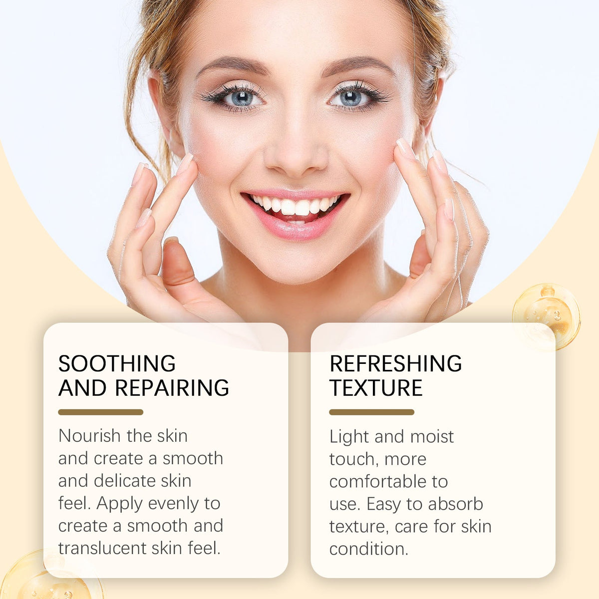 Bee Venom Acne Repair Cream, Deep Moisturizing, Gentle Skin Care, Clear Acne, Nourishing, Smooth Skin ,120g