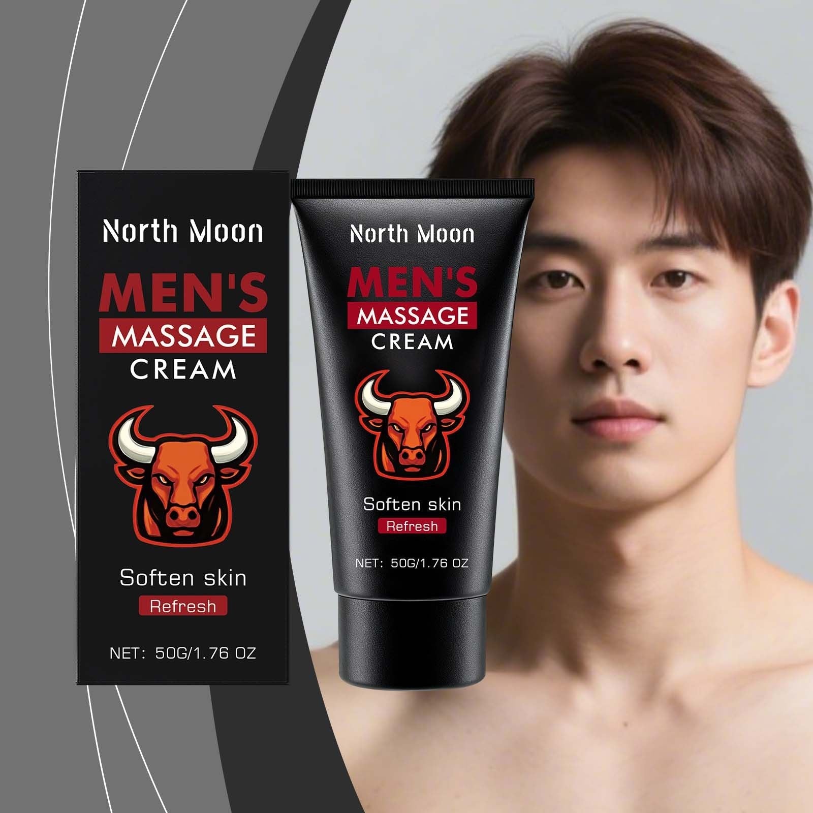 50g Mens Body Cream with Hydrating and Daily Care