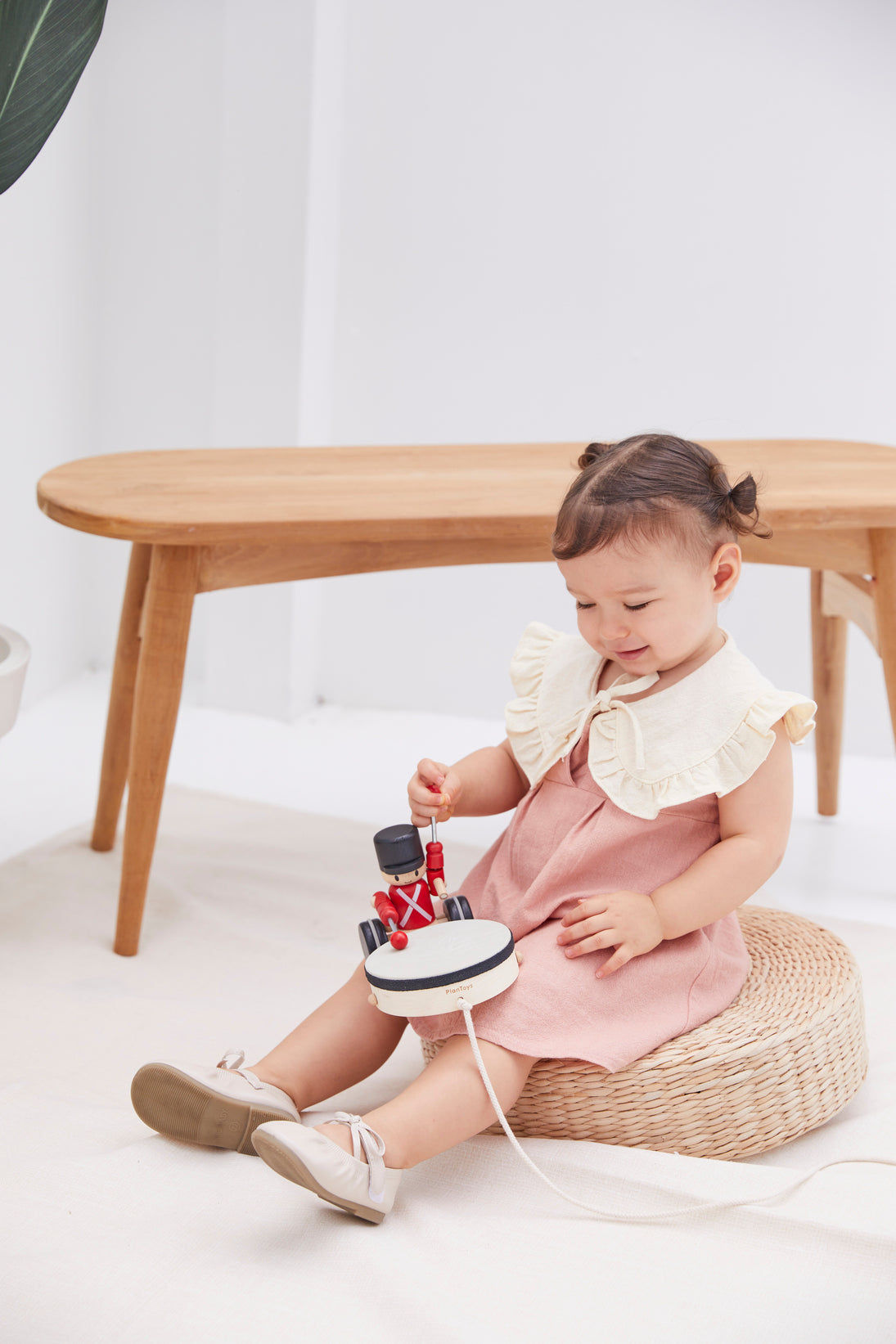 PlanToys Pull Along Drummer
