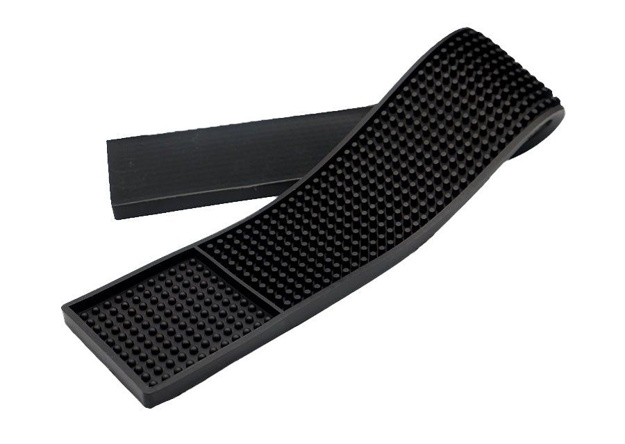Coffee Bar Mat 60 x 8 cm Black