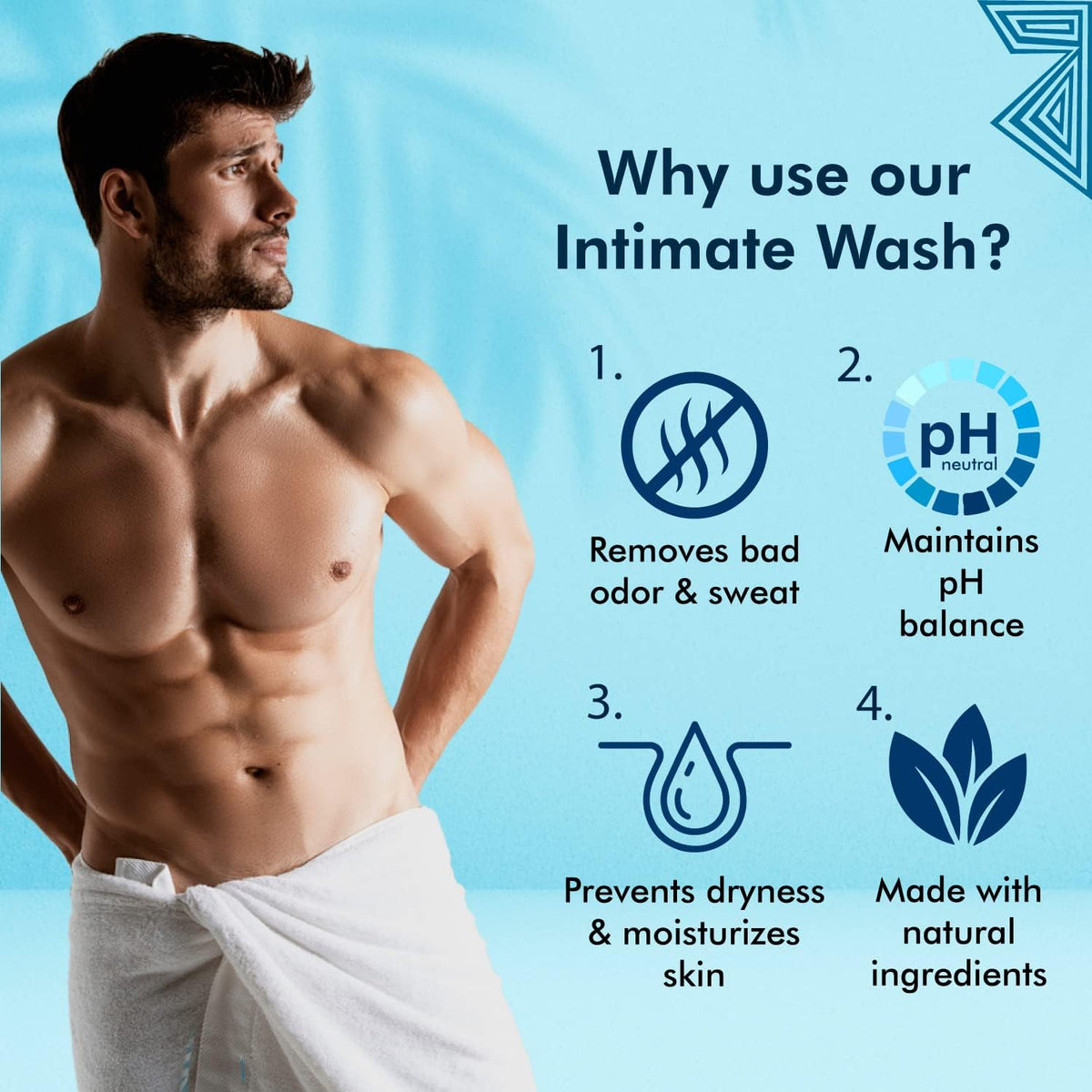 Urban Gabru Natural Intimate Wash for Men 100 ml
