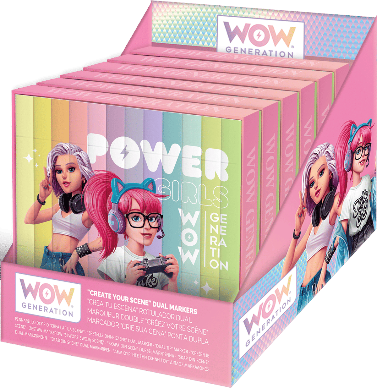 Double Ended Squared Markers-Wow Generation
