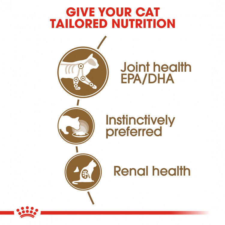 Royal Canin Feline Health Nutrition Ageing +12 Gravy - 12 Wet Food Pouches