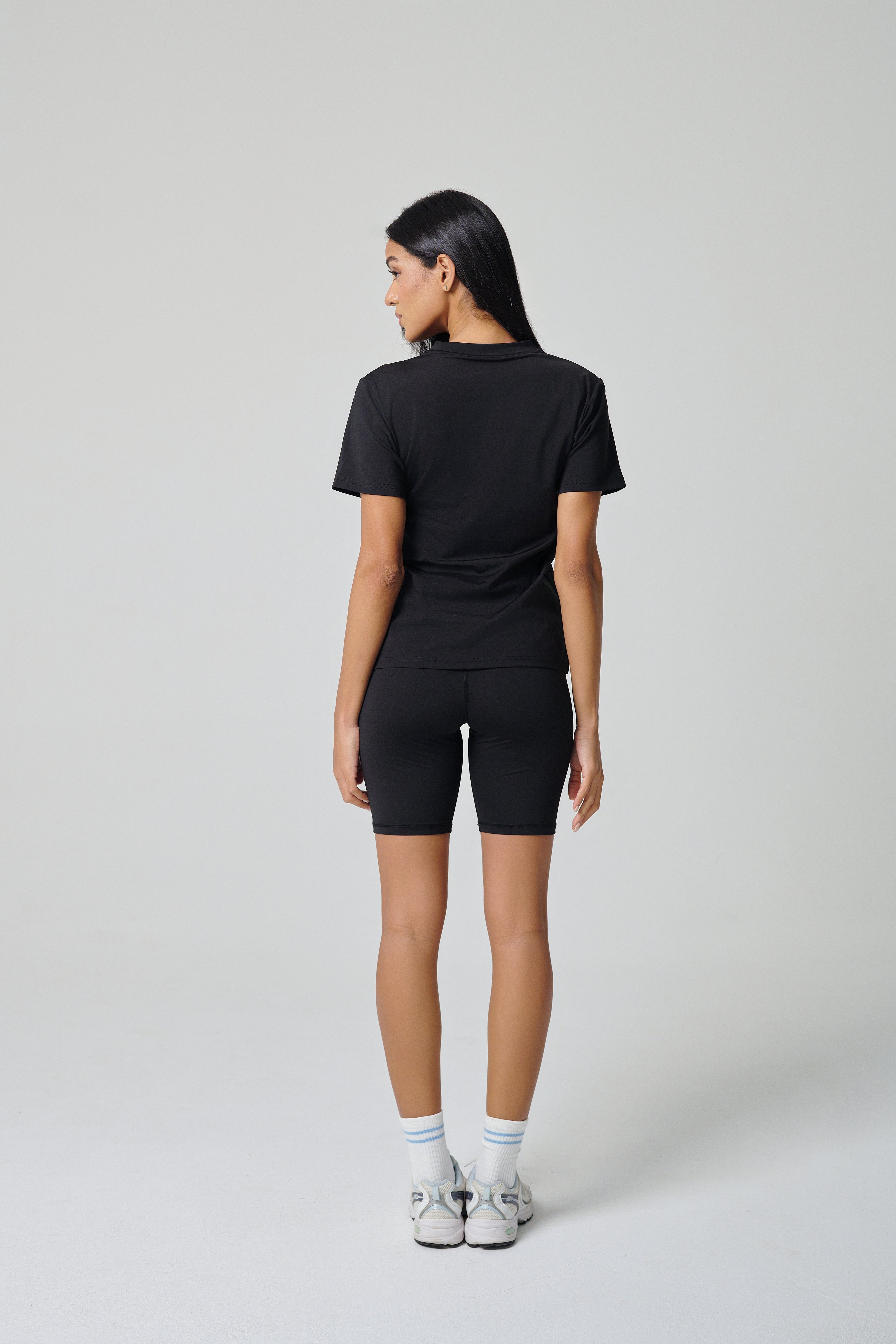 Regular Fit Women T-Shirt - Black