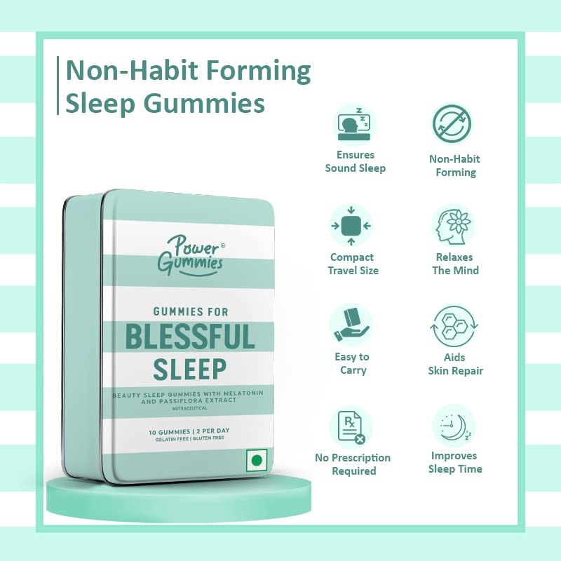 Power Gummies, Melatonin Gummies 10 Gummies Pack
