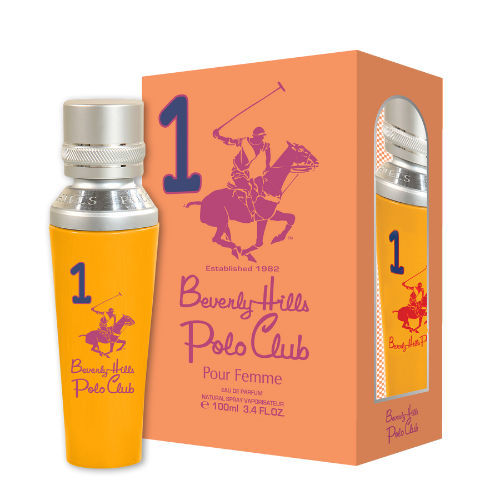 Beverly Hills Polo Club No. 1 Eau de Parfum for Women, 100ml - Makasib Offer