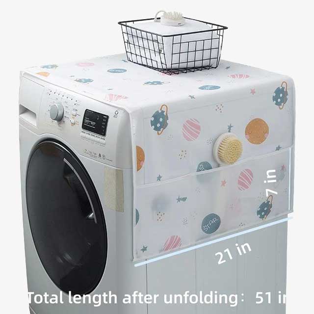 Refrigerator Cover Dust Cloth - Anti-Dust & Waterproof Protector for Fridge & Freezer