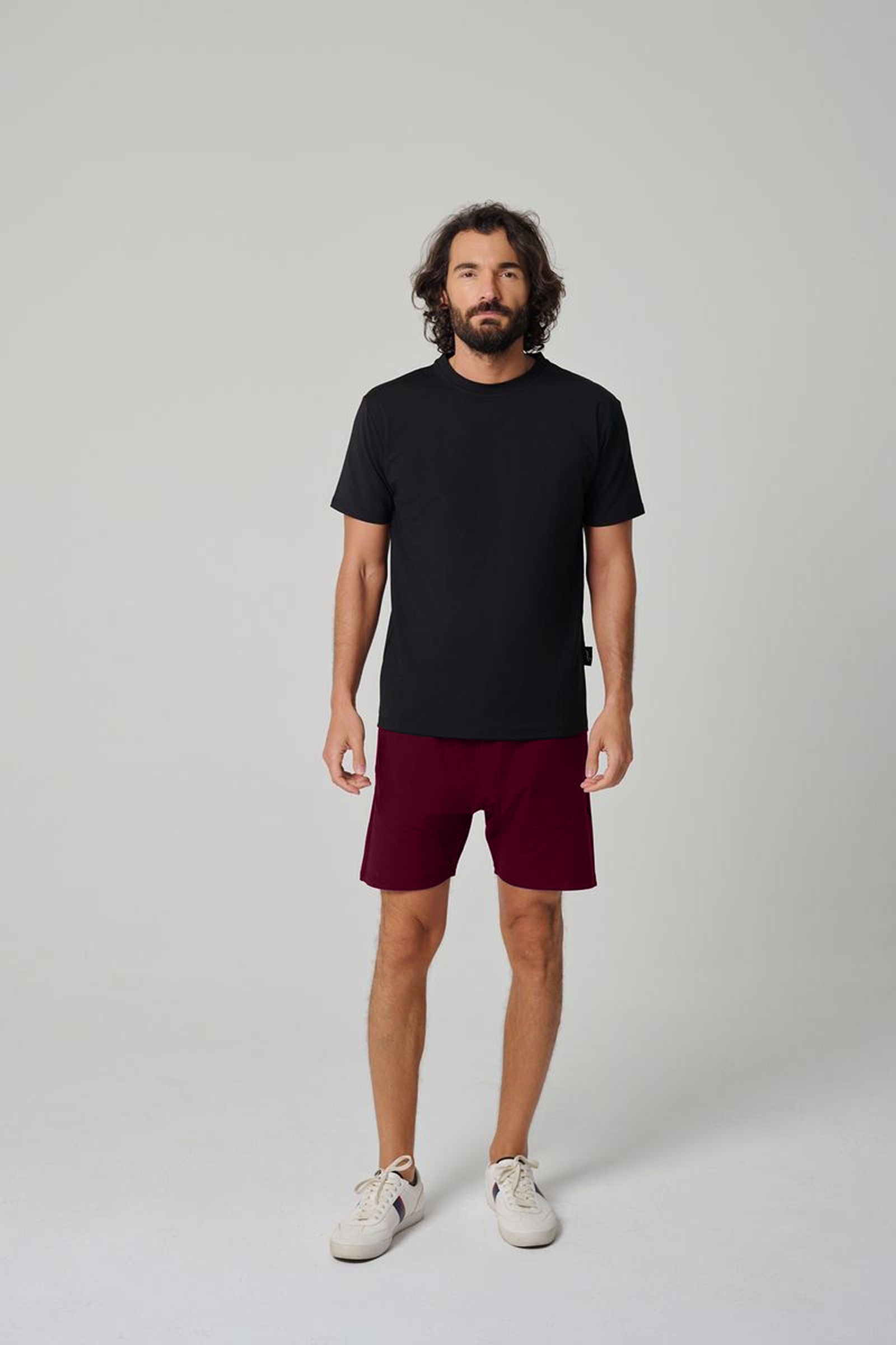 Regular Fit Men Shorts - Maroon