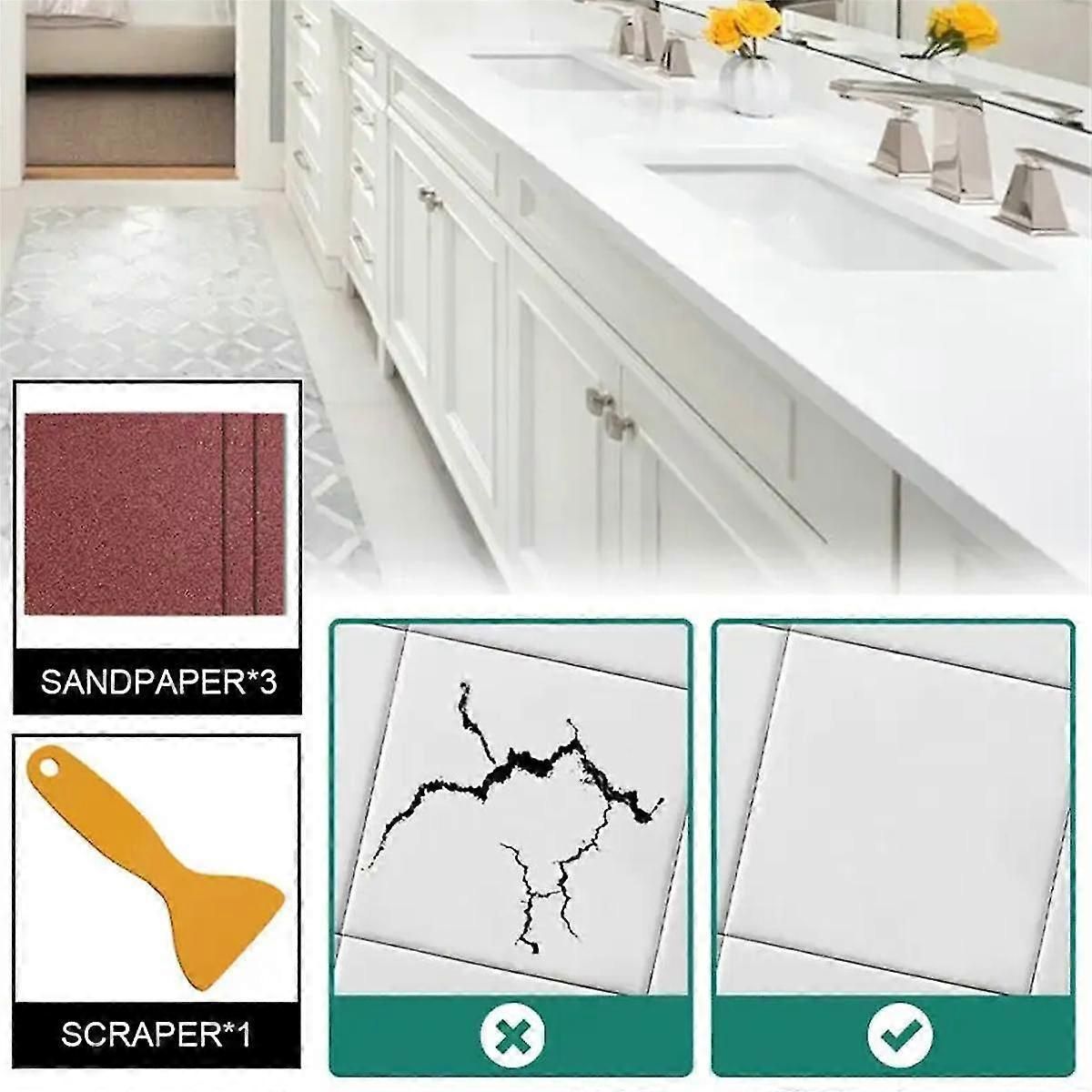 Tile Marble Repair Paste Waterproof Crack Repair Adhesive